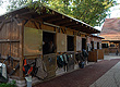 Pferdeboxen außen Reitanlage Klosterhof Pillenreuth